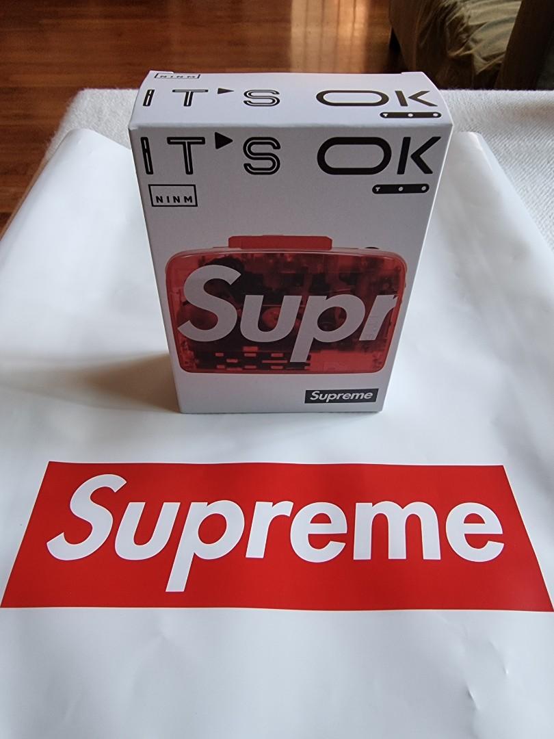 ブリヤンテス・レッド 赤 Supreme IT'S OK TOO Cassette Player 新品