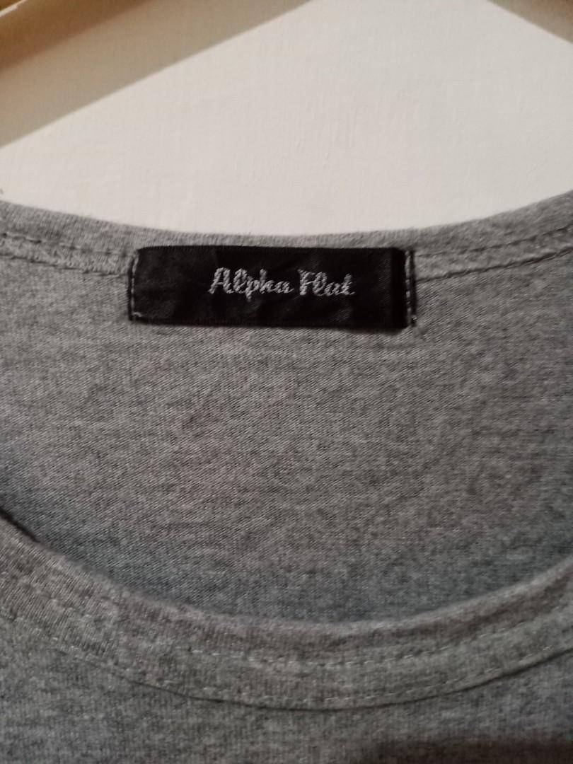 T shirt dress / mini dress grey, Fesyen 
