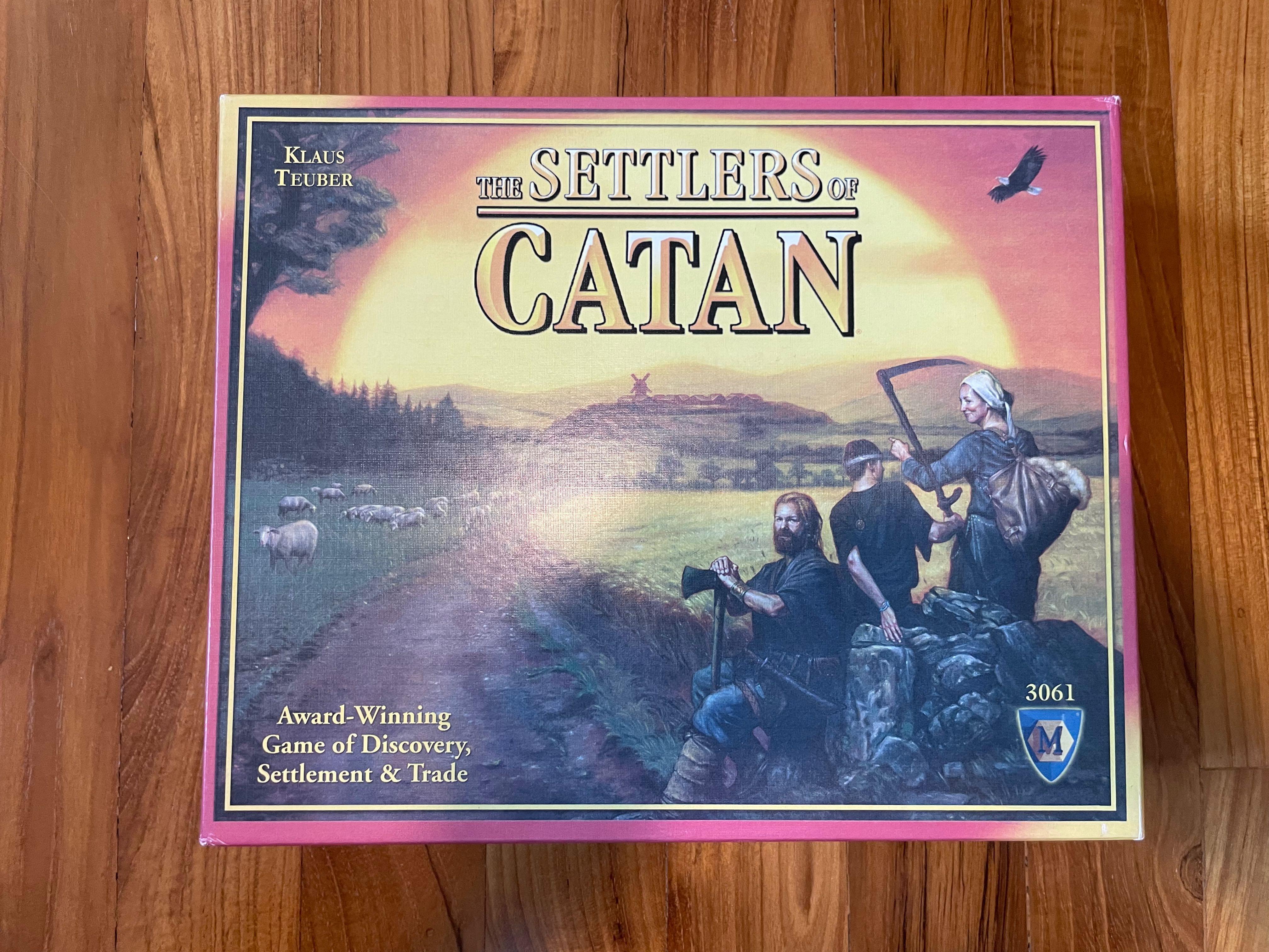 Catan Board Game Award Winning New 5th Edition Sealed New The Settlers of Catan 