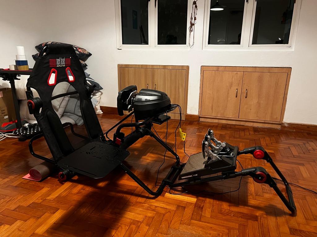 Thrustmaster F1-GT Sim Racing Cockpit (Ferrari F1 Wheel, Load Cell ...