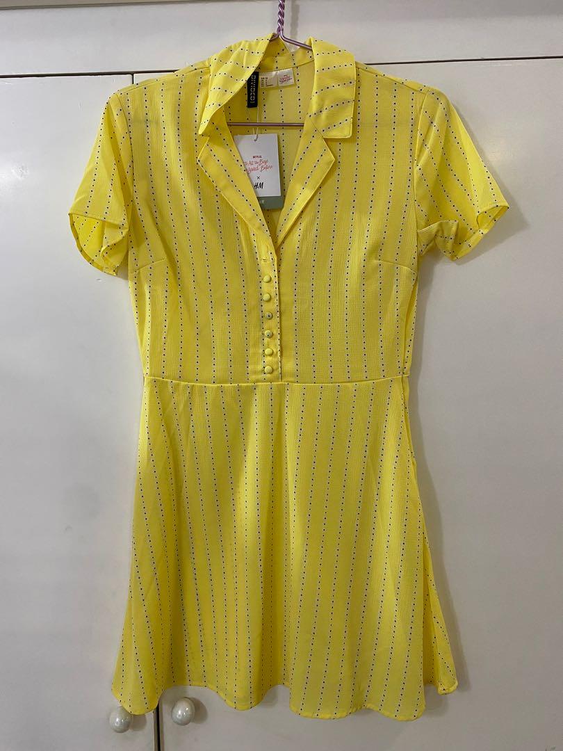 Loved Before H\u0026M Lara Jean yellow dress 