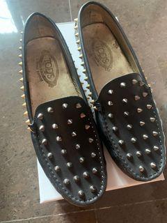 Tod’s Leather Spike Loafer