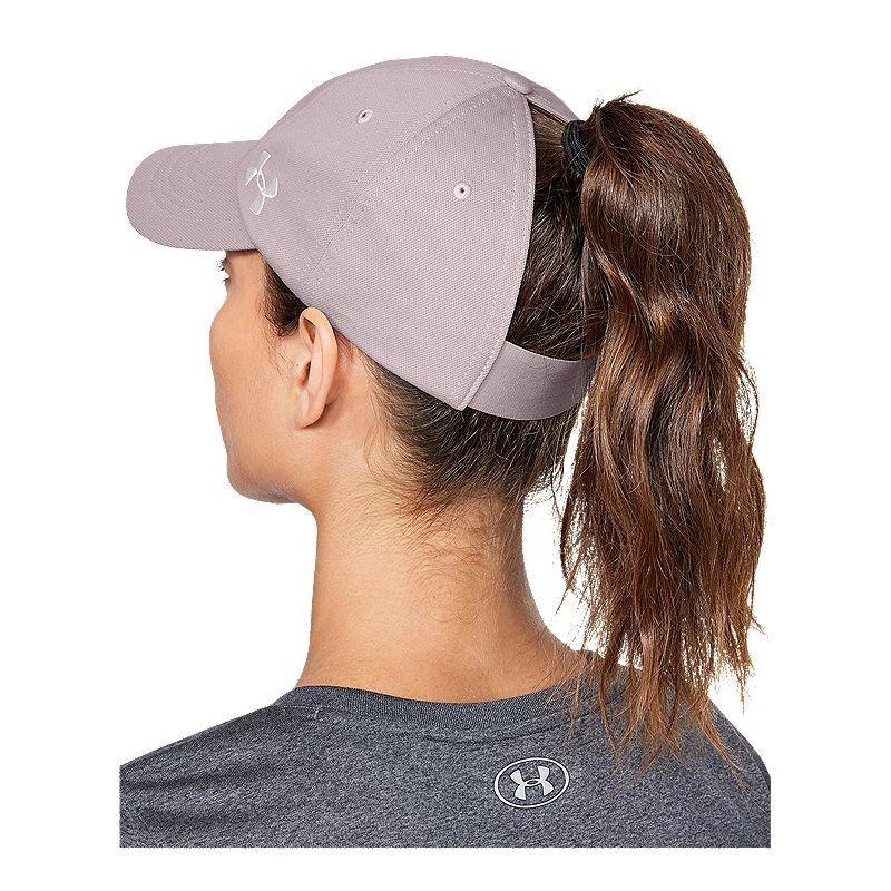 Ponytail hat under armour clearance