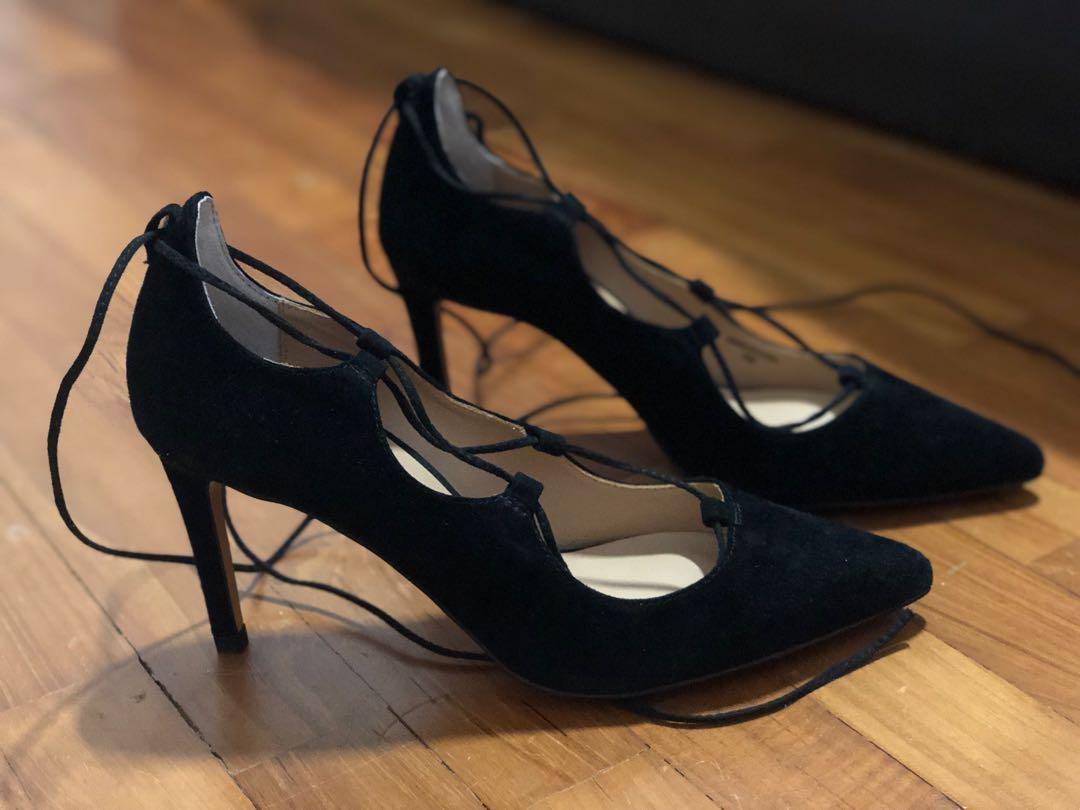 Vince camuto suede discount heels