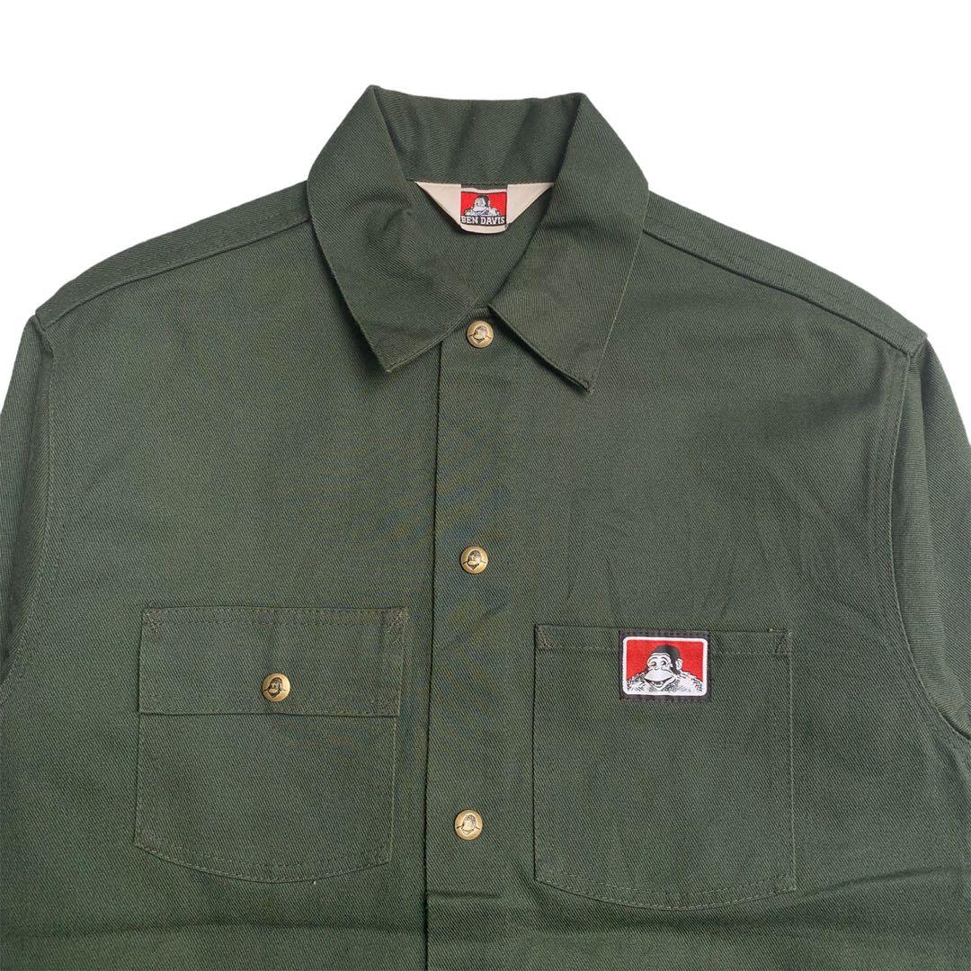 Vintage ben davis chore jacket rare color, Fesyen Pria, Pakaian , Baju
