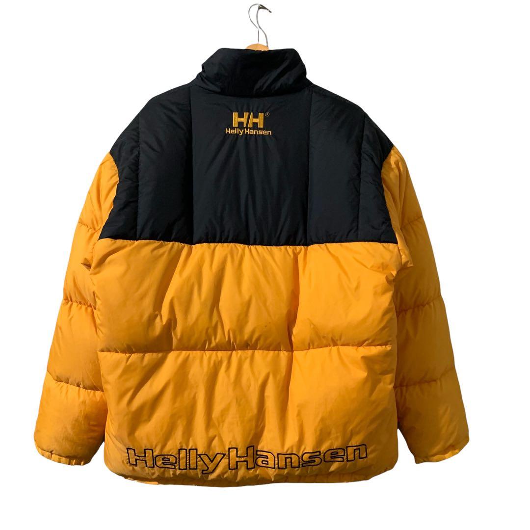 Vintage helly hansen puffer down jacket jaket bulang Fesyen Pria