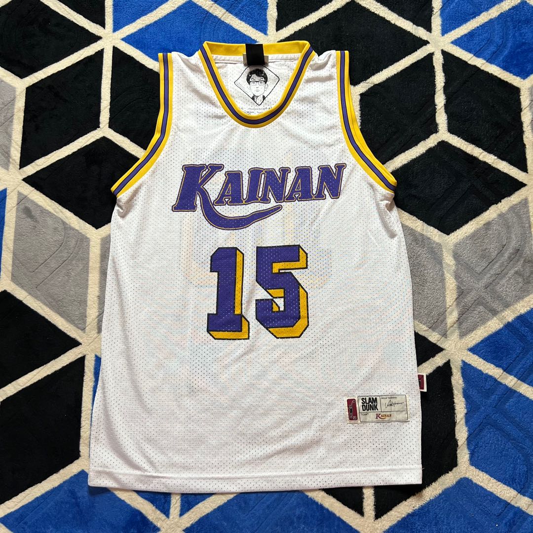 Vintage jersey slam dunk anime kainan miyamasu 15 official Men s