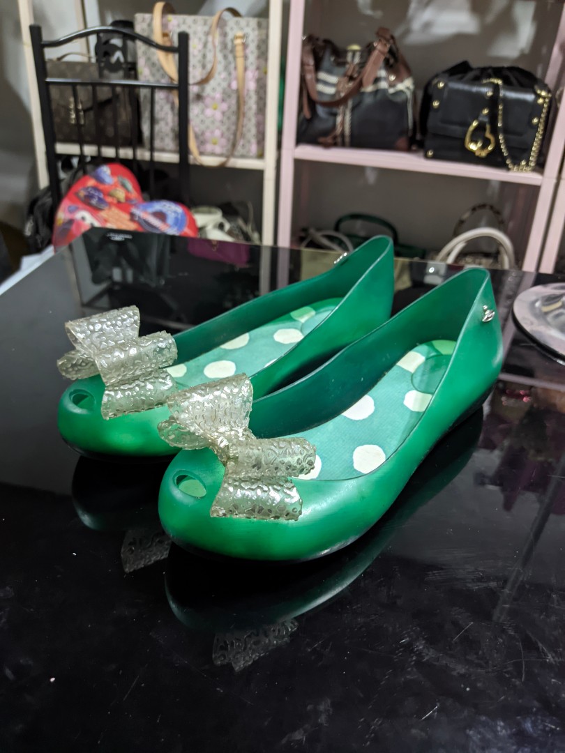 vivienne westwood black jelly shoes