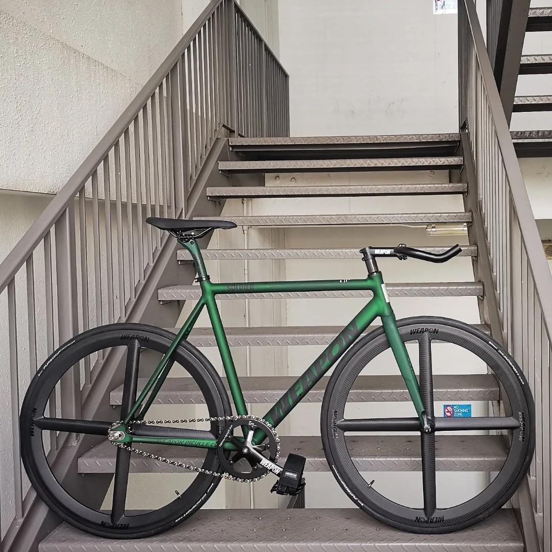 Fixed gear bike frameset online