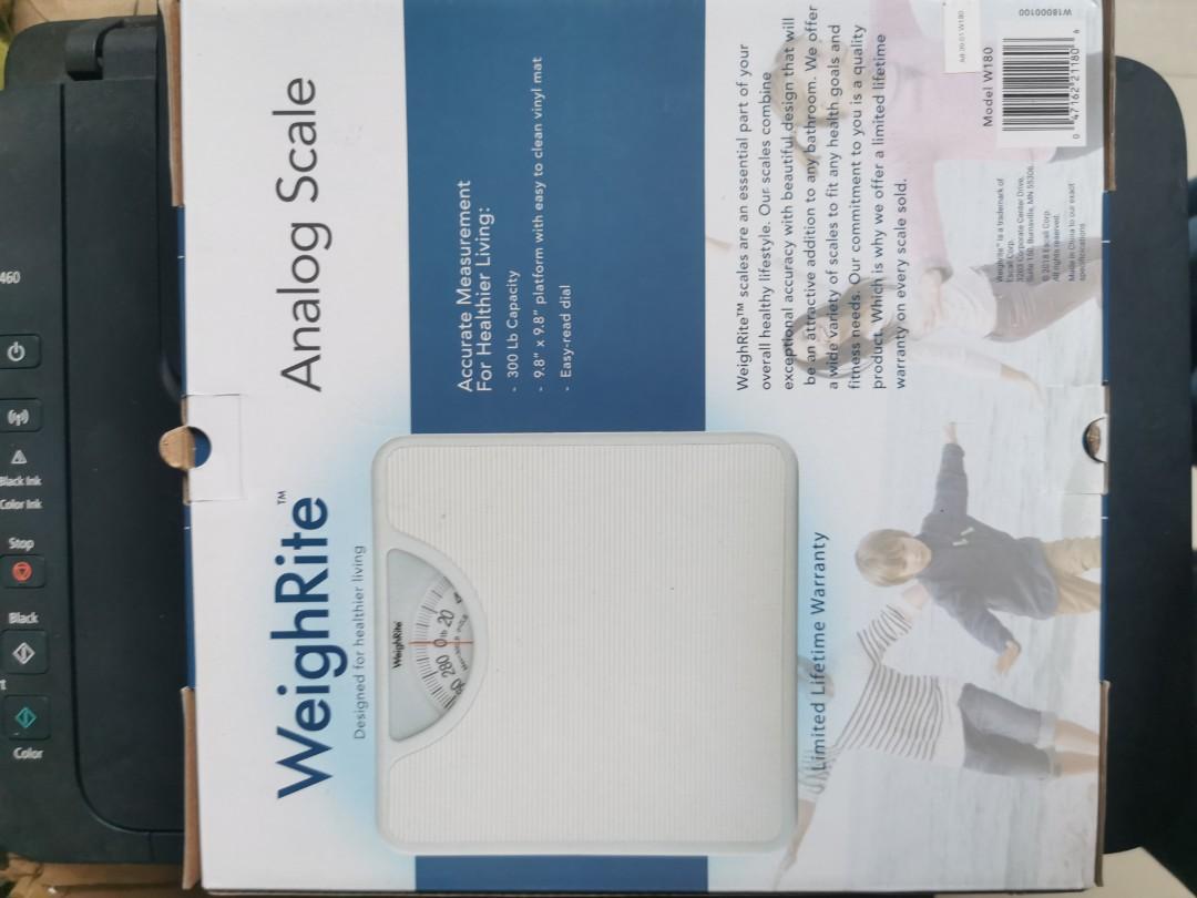 WeighRite Analog Weighing scale, Beauty & Personal Care, Bath & Body