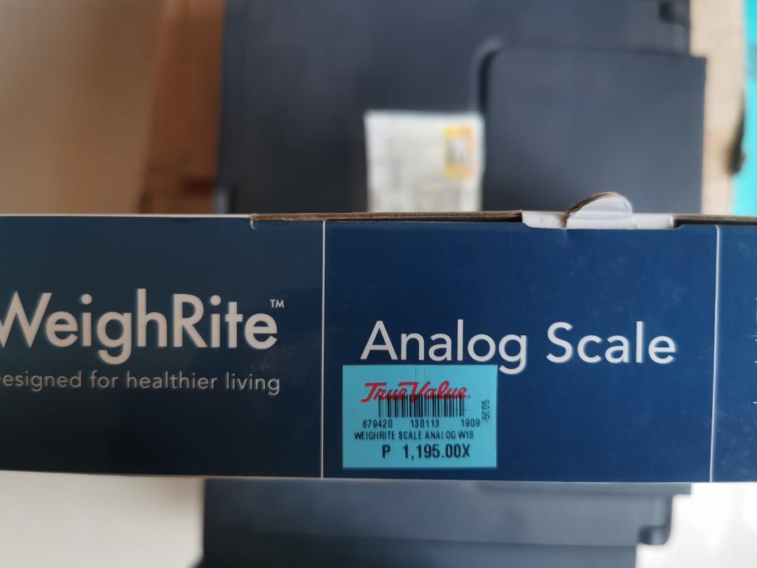 WeighRite Analog Weighing scale, Beauty & Personal Care, Bath & Body