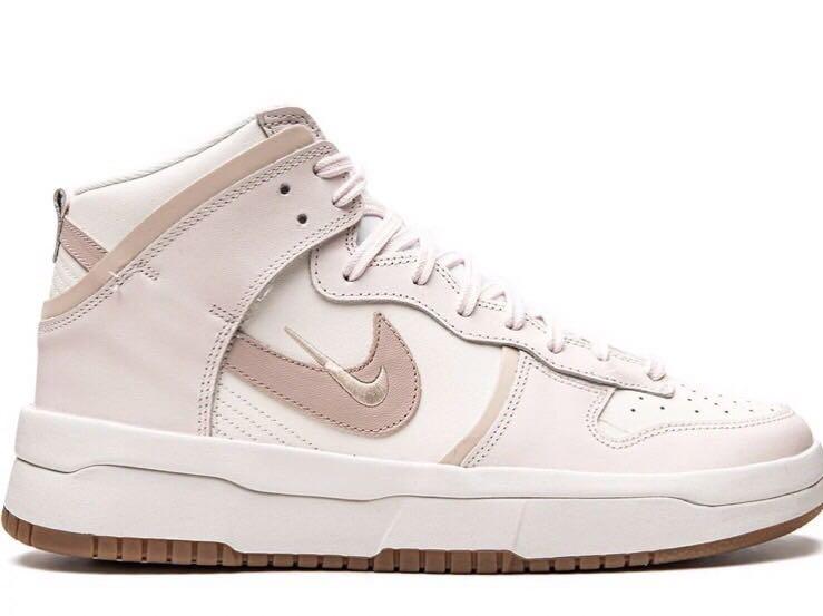 Women's Dunk High Up Rebel “Pink Oxford 
