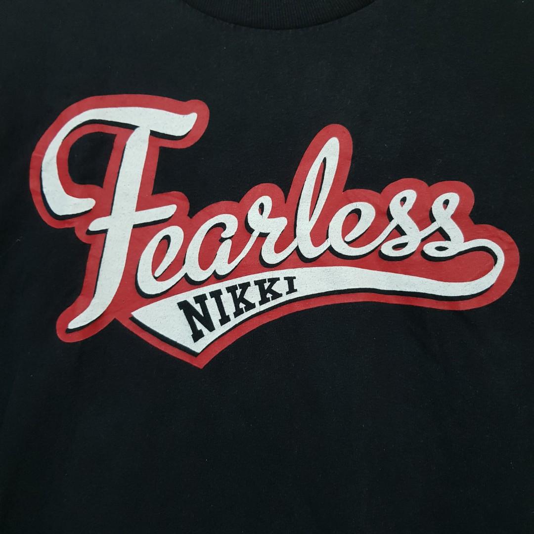 WWE Nikki Bella "Fearless" Tee, Men's Fashion, Tops & Sets, Tshirts ...