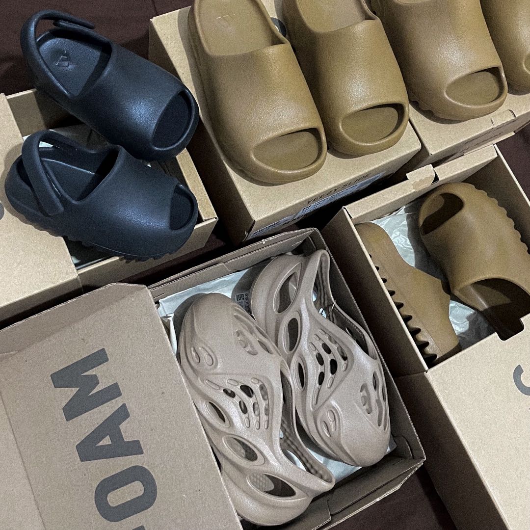 Yeezy Slides u0026 Foam Runner, Babies u0026 Kids, Babies u0026 Kids Fashion on  Carousell