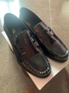 Zara Leather Loafer