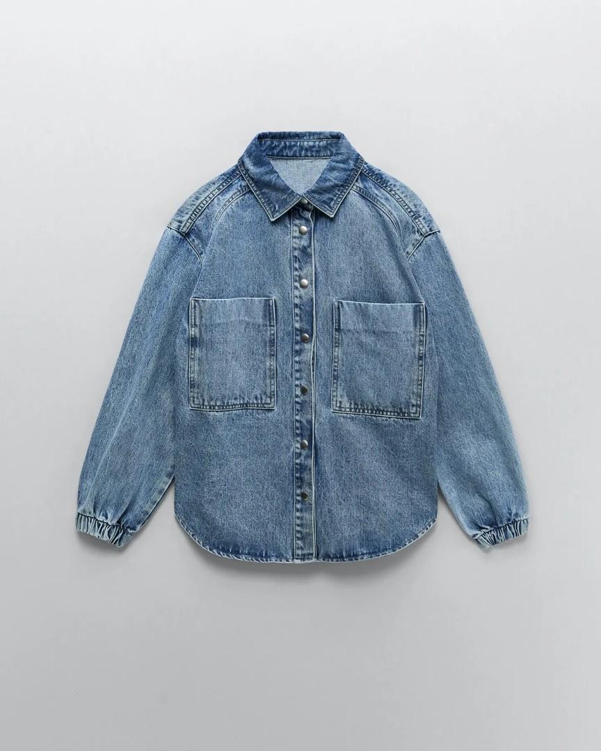 Zara Toy Story Denim Shirt Jacket With 
