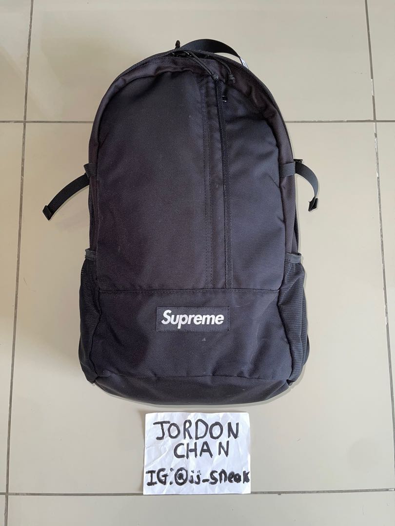 Supreme (SS18) Backpack Black