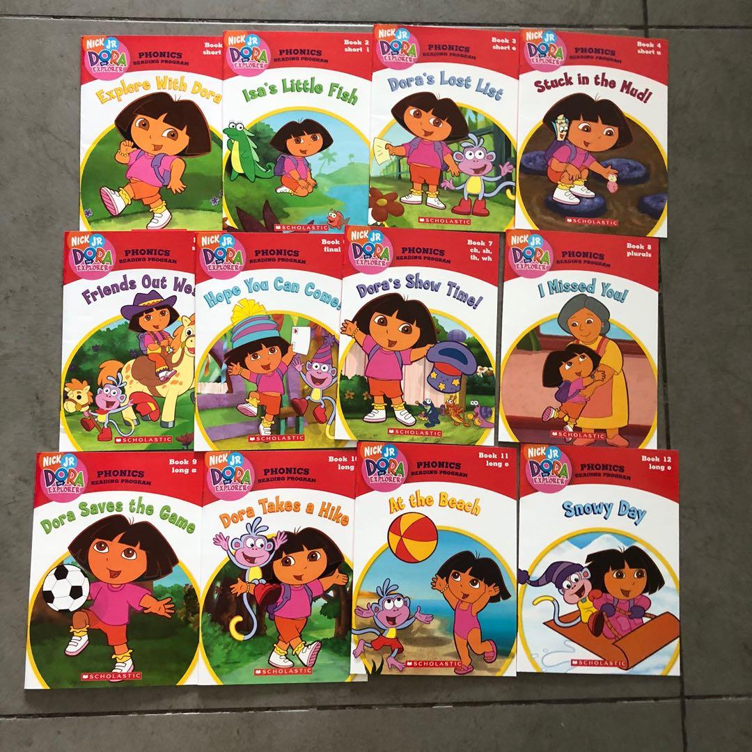 12 Dora The Explorer Phonics Books, Hobbies & Toys, Books & Magazines ...