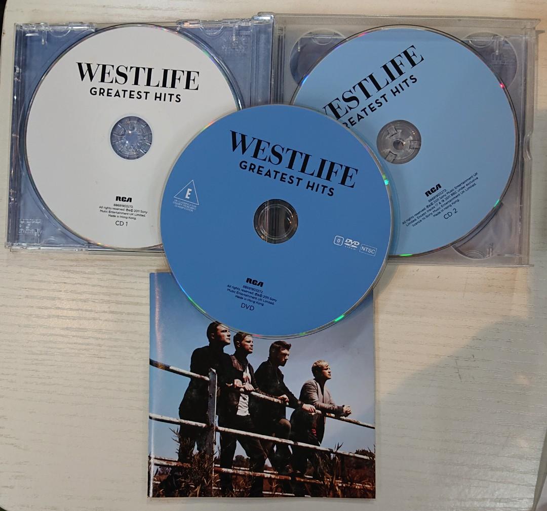 WESTLIFE GREATEST HITS CD & DVD サイン入-