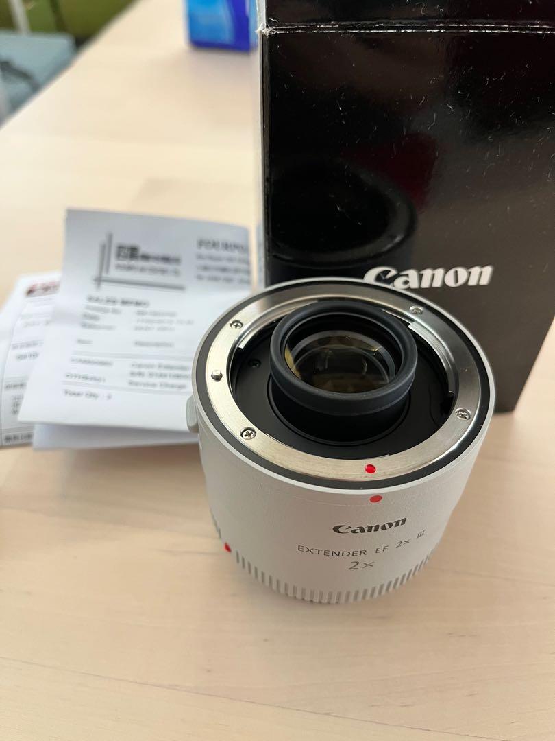 二手Canon Extender EF 2X III, 攝影器材, 鏡頭及裝備- Carousell