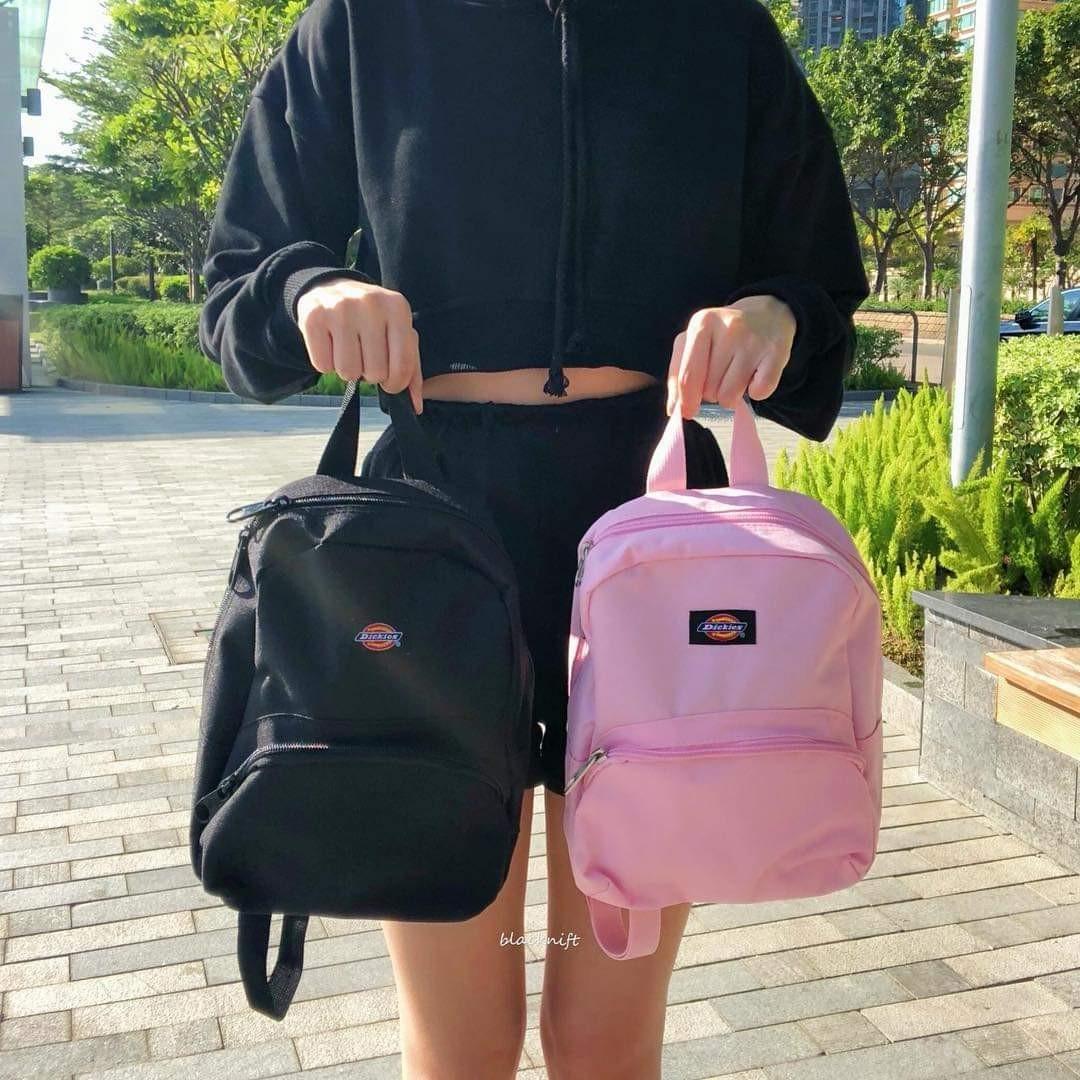 Dickies mini backpack pink online