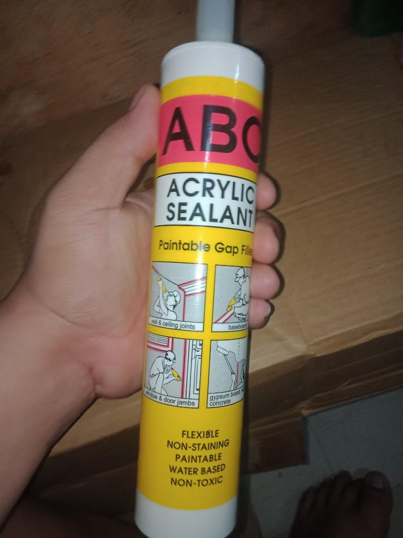 ABC ACRYLIC SEALANT, Furniture & Home Living, Home Improvement