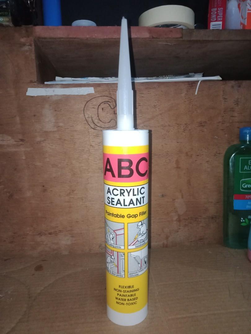 ABC ACRYLIC SEALANT, Furniture & Home Living, Home Improvement