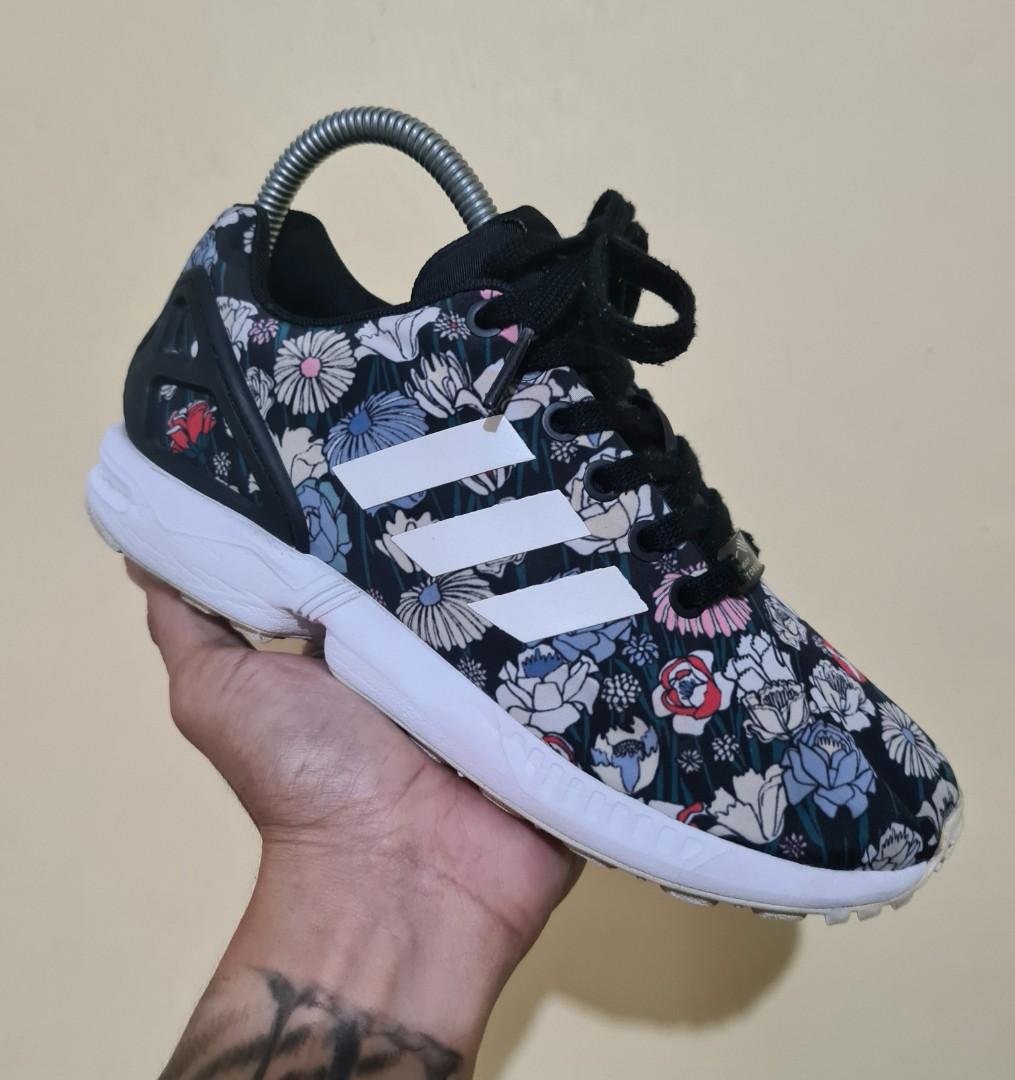 Dependencia Subdividir análisis ADIDAS ZX FLUX FLORAL SNEAKER, Women's Fashion, Footwear, Sneakers on  Carousell