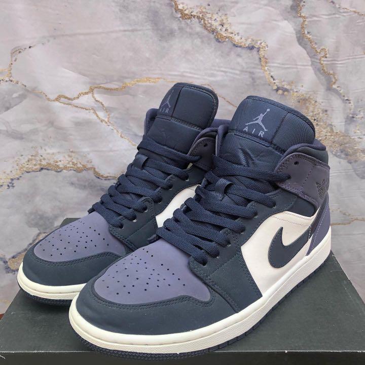 jordan mid 1 obsidian