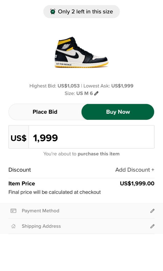 Jordan 1 not for resale precio new arrivals