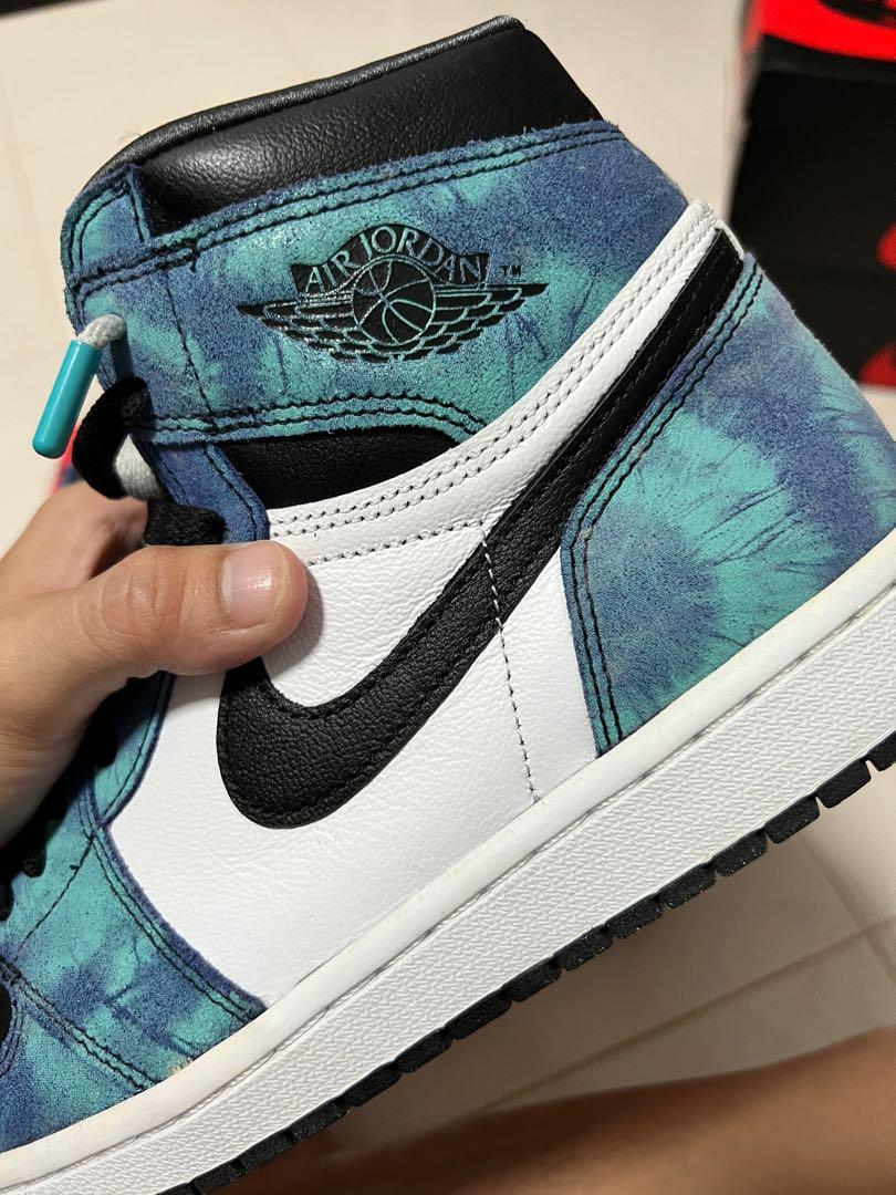 Air Jordan tie dye, Women's Fashion, Footwear, Sneakers on Carousell