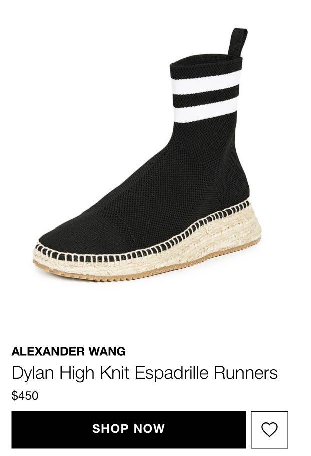 Alexander Wang dylan espadrille booties