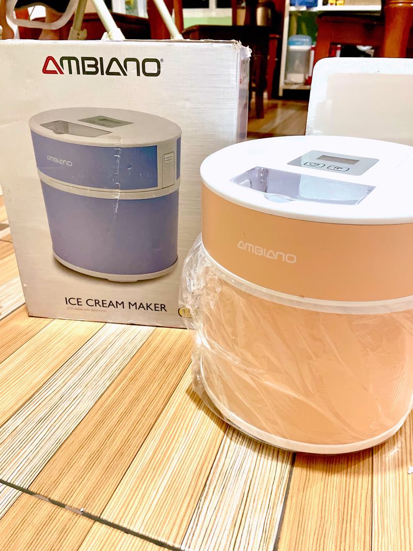 Ambiano ice shop cream maker