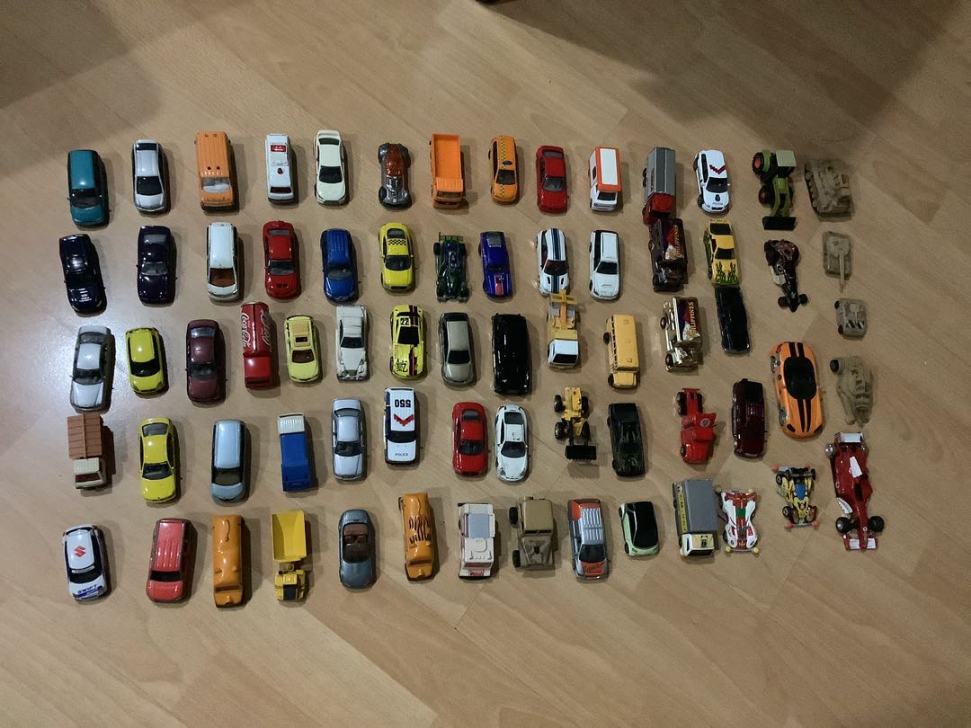 Array of 75 TOY CARS, Hobbies & Toys, Toys & Games on Carousell