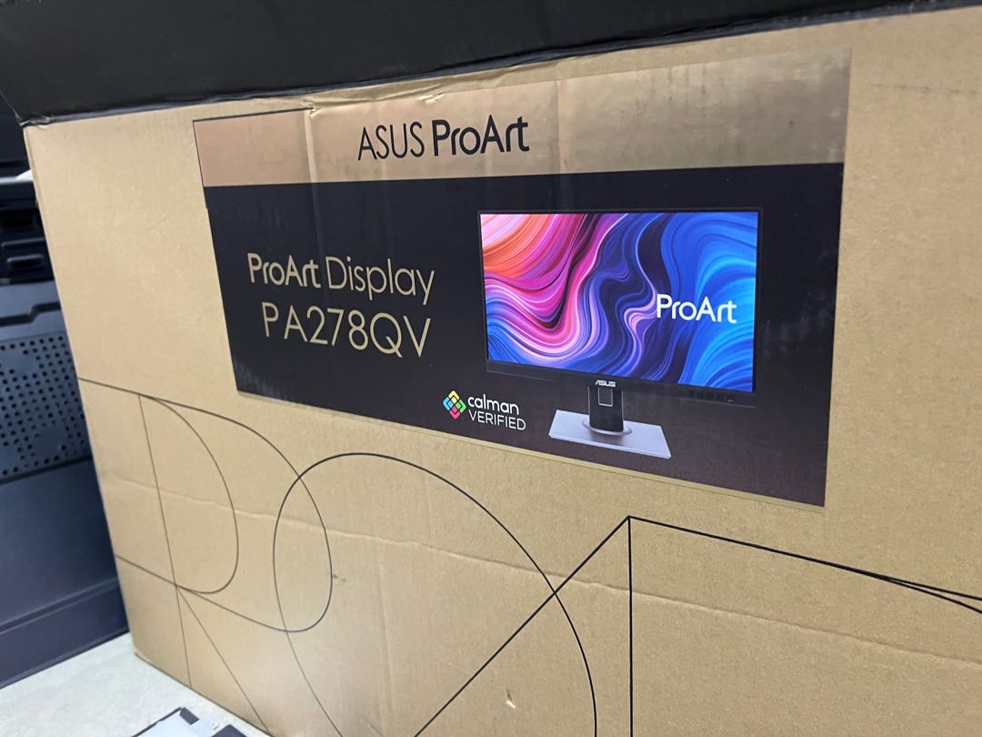 Monitor Asus Proart Display PA278QV With Box, Computers & Tech, Parts &  Accessories, Monitor Screens on Carousell