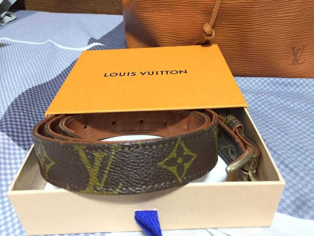 Louis Vuitton Ultra Rare Vintage Monogram Belt First Edition 201lv84 –  Bagriculture