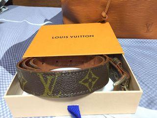 Authentic Louis Vuitton Vintage monogram belt