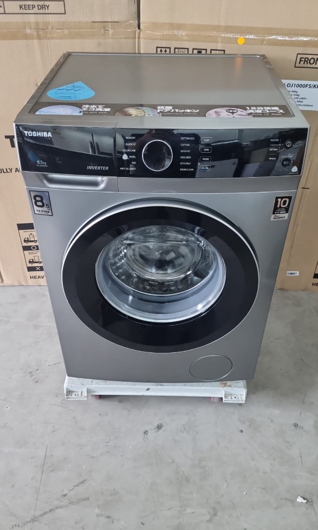 BEST DEAL Toshiba 8.5kg FRONT LOAD WASHING MACHINE MODEL TWBH95M4S