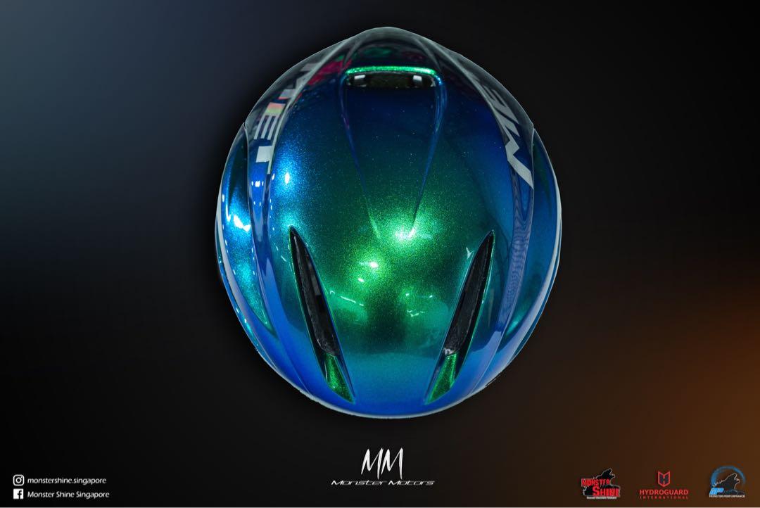 Bicycle Helmet spray paint bike, Sports Equipment, Bicycles & Parts