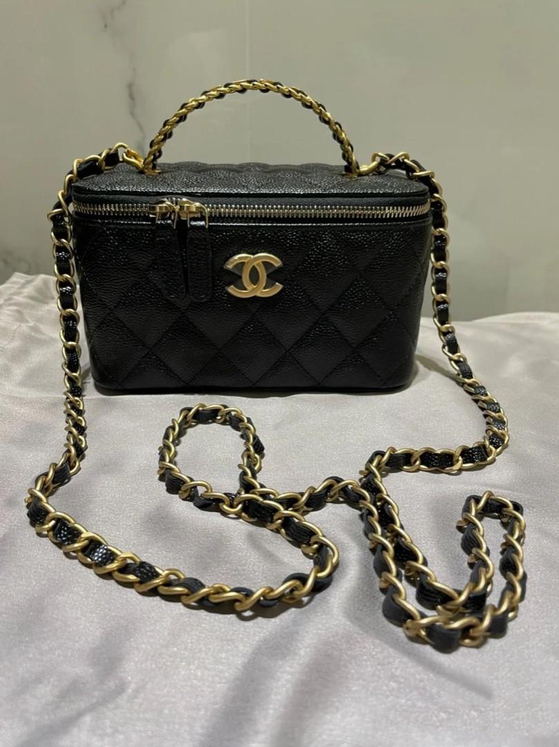 CHANEL 22S 'Pick Me Up' Letter Top Handle Vanity *New - Timeless