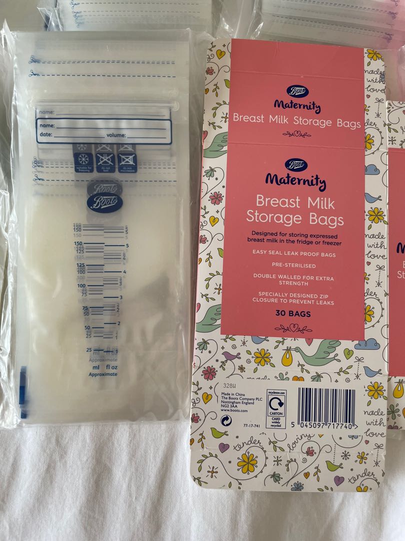 Boots Breast Milk Storage Bags, Babies & Kids, Nursing & Feeding