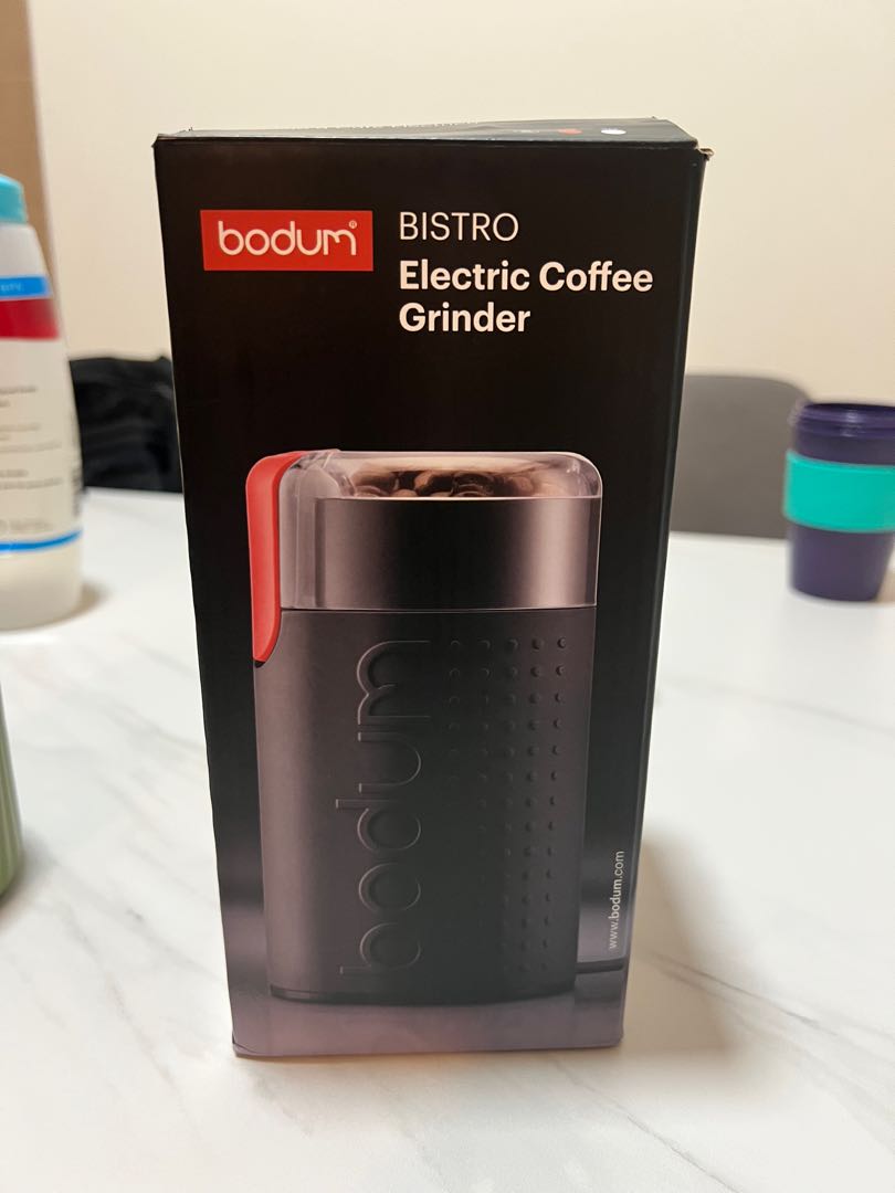Bodum Bistro Electric Coffee Grinder Black