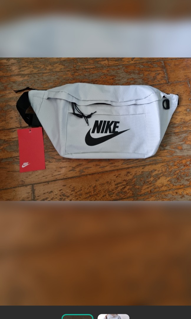 Brand New w tag Nike white bum bag Men s Fashion Bags Sling Bags on Carousell