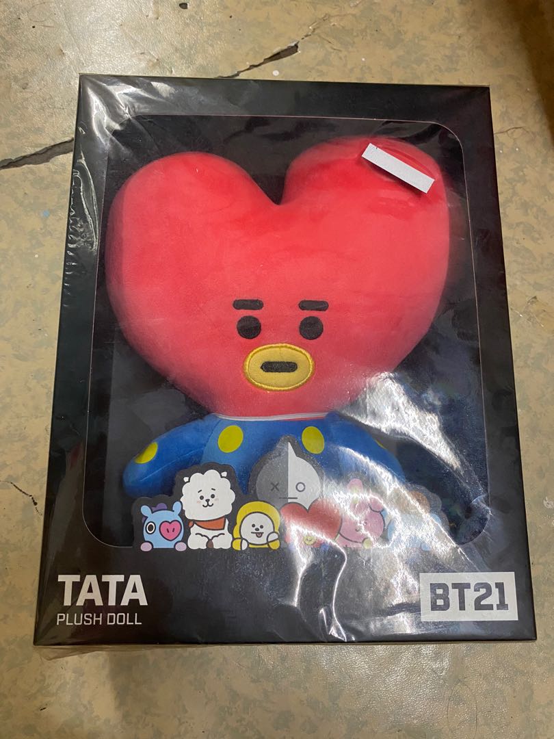 bt21 tata plush doll