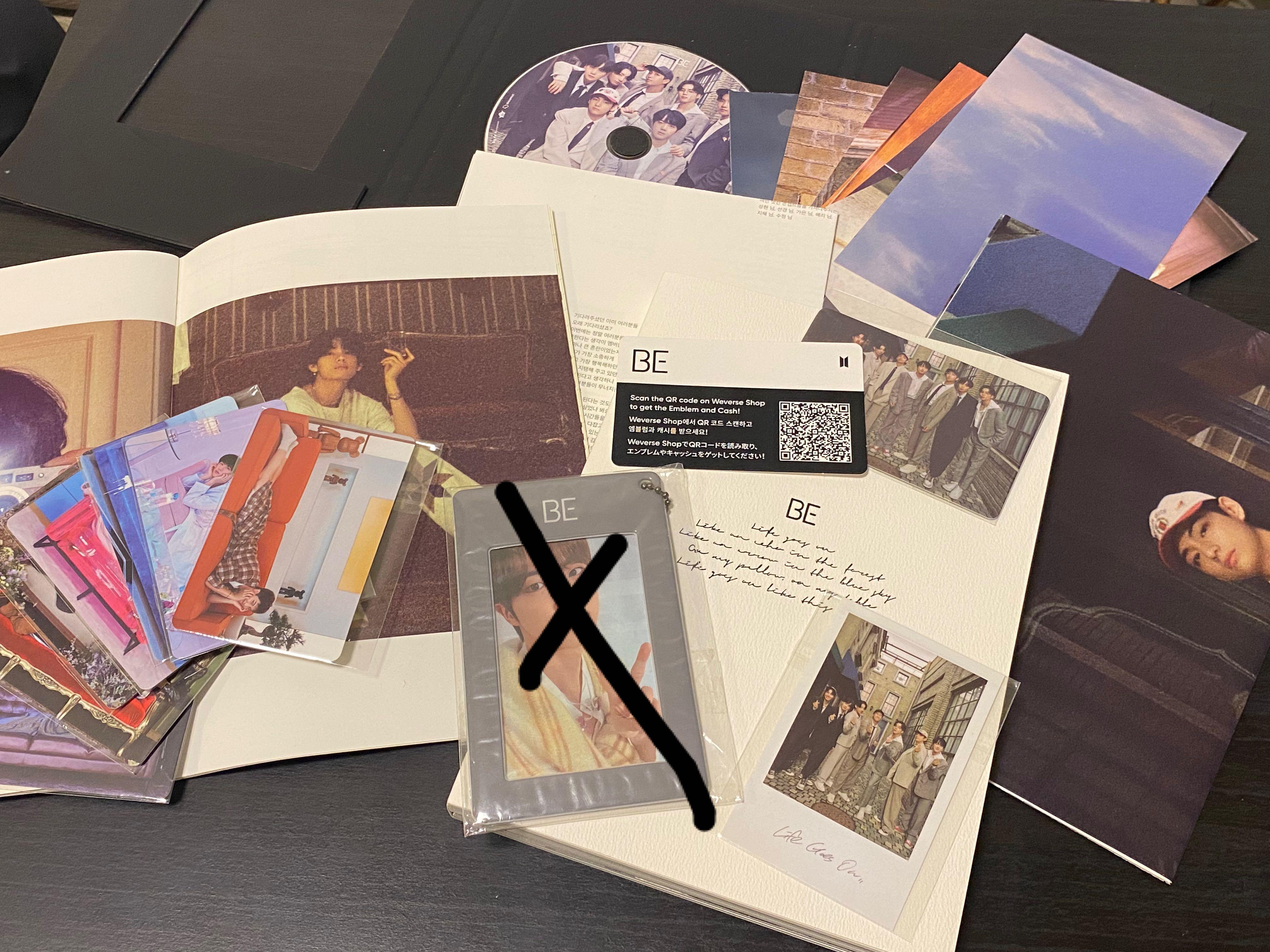 Bts Be專輯含特典jin 興趣及遊戲 收藏品及紀念品 韓流 Carousell