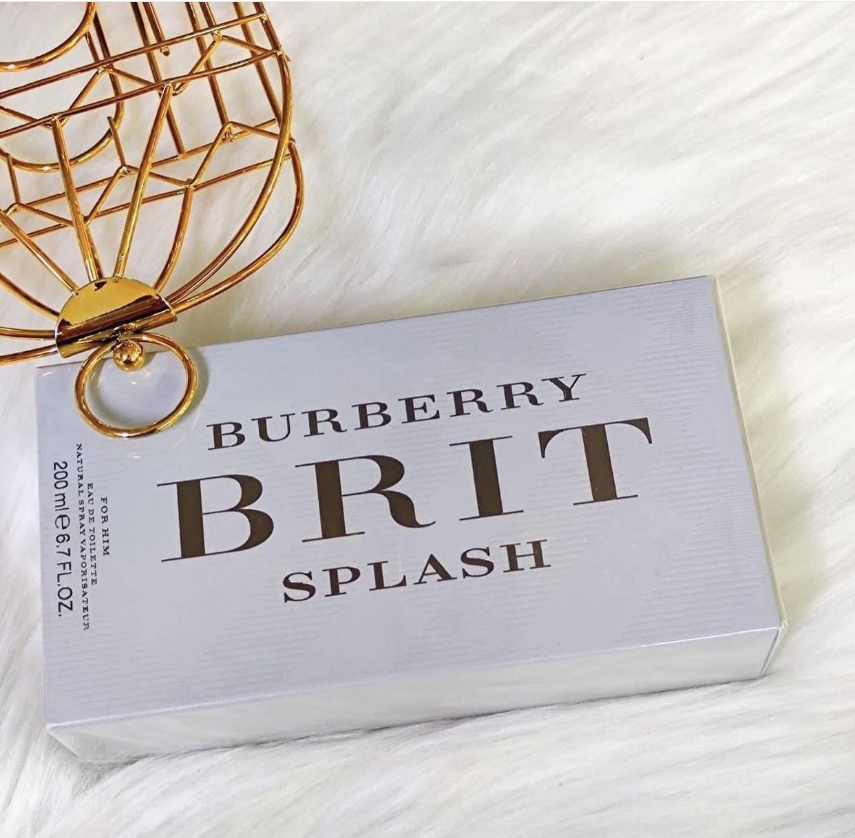 Burberry Brit Splash for Him Eau de Toilette Spray 200ml Beauty