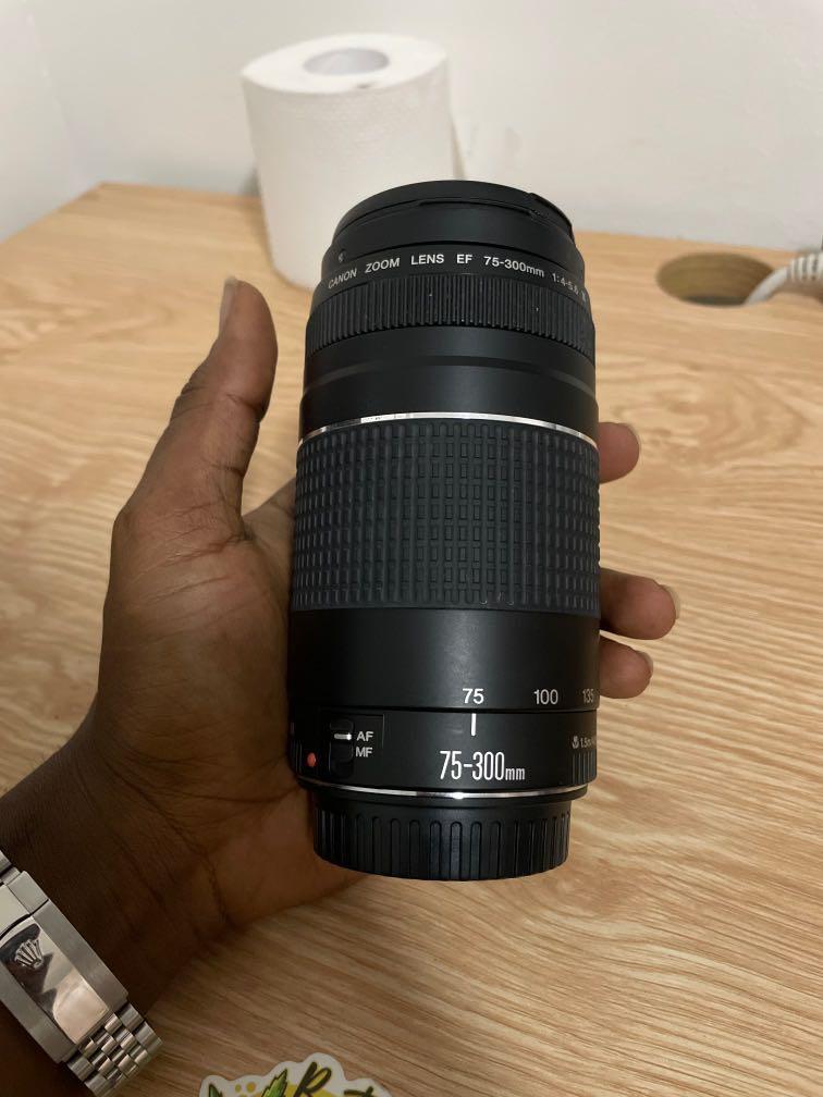 Canon Zoom Lens Ef 75 300mm Photography Lens Kits On Carousell