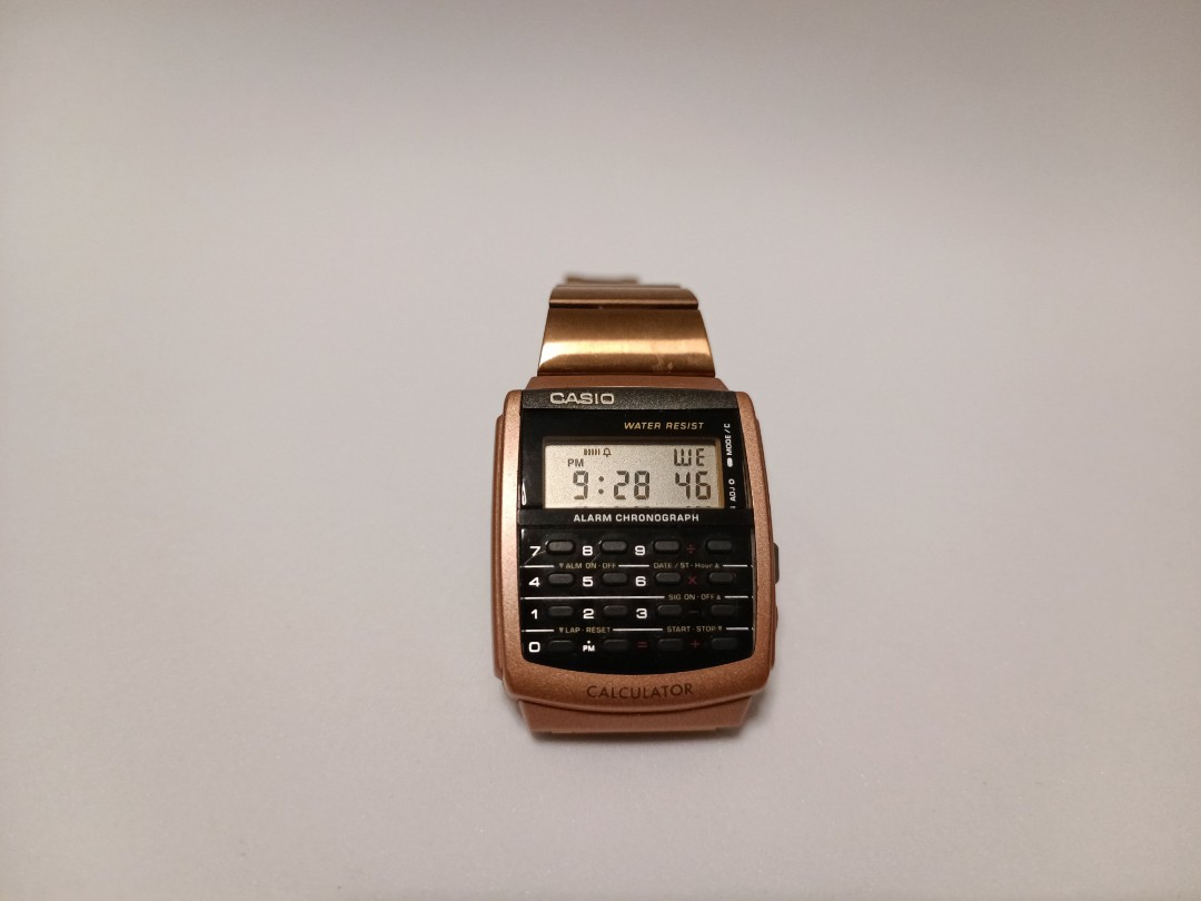 Casio calendar hotsell watch