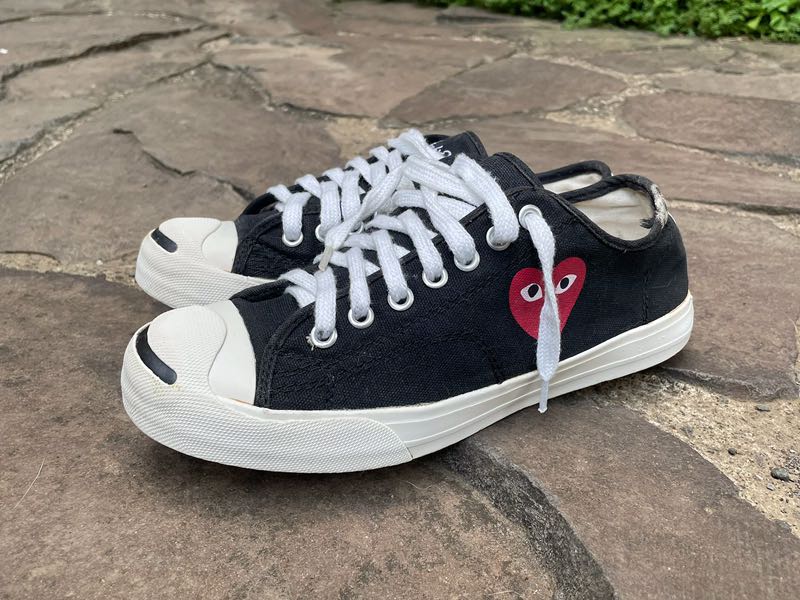 cdg jack purcell grey