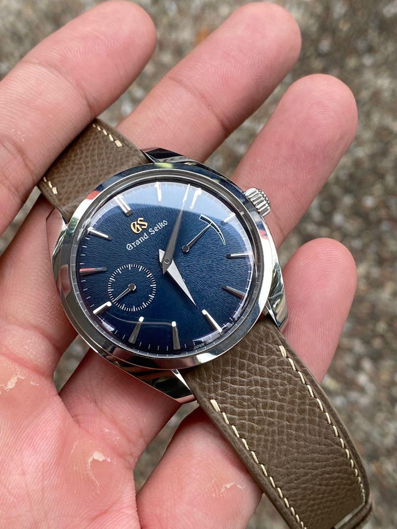 Grand Seiko Manual SBGK005 blue Mt Iwate, Luxury, Watches on Carousell